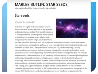 Star Seeds by Marlee Butlin