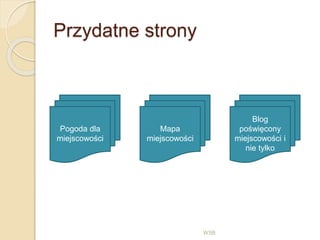 Przydatne strony
WSB
Pogoda dla
miejscowości
Mapa
miejscowości
Blog
poświęcony
miejscowości i
nie tylko
 