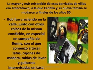 La decisión de ese traslado la tomaría Omeriah Malcolm, padre de Cedella y patriarca familiar. Conocido por Custos, era un hombre respetadísimo por sus conocimientos y su condición de myalista, un hombre capaz de luchar contra los espíritus malignos manipulados por el obeah, el vudú practicado en Jamaica. Para Omeriah, su nieto sería su sucesor, ya que “estaba tocado por el dedo del Señor”8CAROLINA CANO AND MARIA JOSE MEZA