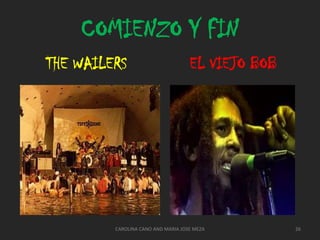 Mientras tanto, los Wailers graban sus primeras versiones de los éxitos posteriores Don’t Rock My Boat y Soul Rebel. Peter graba Stepping Razor, escrita por Joe Higgs. De 1967 a 1969 la banda acostumbra a escapar de las tensiones de Kingston para confortarse en las colinas del lugar de nacimiento de Bob, Nine Miles, en la parroquia de St. Ann. Allí cultivan su comida y viven en una especie de comuna, componiendo canciones y recobrando el sentir de las fuentes de su inspiración original. En el verano de 1969 Bob y Rita visitan a la madre de Bob en Delaware. Durante el viaje escribe Comma Comma, que más tarde se convertiría en un éxito internacional para Johnny Nash23CAROLINA CANO AND MARIA JOSE MEZA