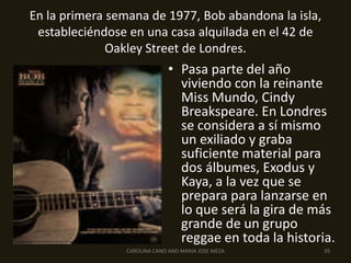 Manley acepta y se fija el domingo, día 6 de diciembre como fecha para el gigantesco Smile Jamaica Concert, que se celebraría en el Círculo del Parque del los Héroes de Kingston. La idea era enfatizar la necesidad de paz en las calles de la ciudad, donde las brigadas de gángsters estaban causando confusión y muerte. Algo después del anuncio del show, el gobierno convocó elecciones para el día 20 de diciembre, lo que dio nueva fuerza a la guerra en el ghetto, en un clima ya de por sí muy violento con dos bandos armados, cada uno controlando un territorio y a las órdenes de uno de los candidatos.36CAROLINA CANO AND MARIA JOSE MEZA