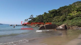 É uma guerreira, uma
vitoriosa,
 