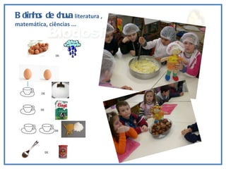 Bolinhos de chuva :  literatura , matemática, ciências ...  