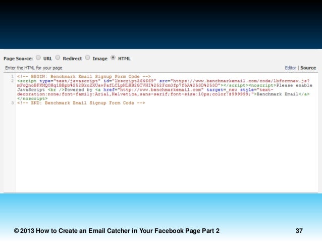 How To Create An Email Catcher In Your Facebook Page Part 2 How To Create An Email Catcher In Your Facebook Page Part 2