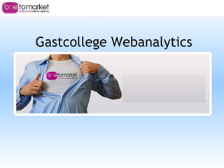 Gastcollege Webanalytics 