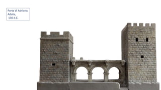 Porta di Adriano,
Adalia,
130 d.C.
 