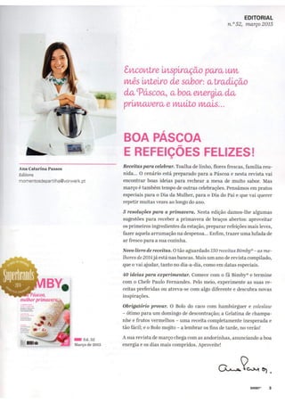Revista Bimby Março 2015