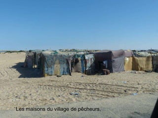 Les maisons du village de pêcheurs.
 