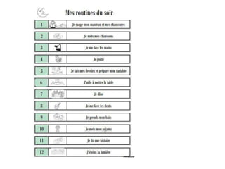 Ma routine | PPTX