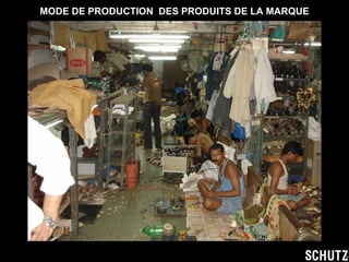 MODE DE PRODUCTION  DES PRODUITS DE LA MARQUE 