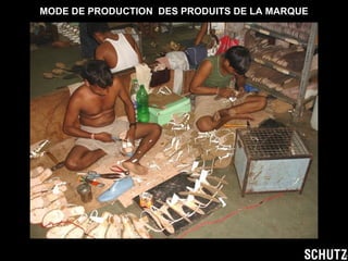 MODE DE PRODUCTION  DES PRODUITS DE LA MARQUE 