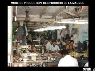 MODE DE PRODUCTION  DES PRODUITS DE LA MARQUE 
