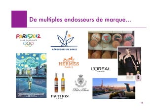 De multiples endosseurs de marque…




                                     15
 