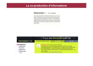 La co-production d’informations
 