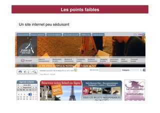 Les points faibles


Un site internet peu séduisant
 