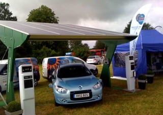 Electrolinera Fotovoltaica / Electric vehicle charging station 