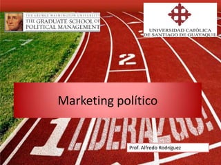 Marketing político


            Prof. Alfredo Rodríguez
 