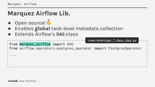 Data Lineage with Apache Airflow using Marquez | PPT
