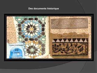 Des documents historique
 