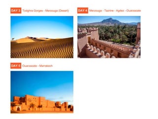 Marrakech to merzouga 5 days | PPTX