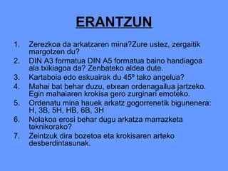 Marrazteko materialak teoria | PPT