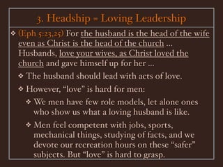 Marriage 4: Husband's Role