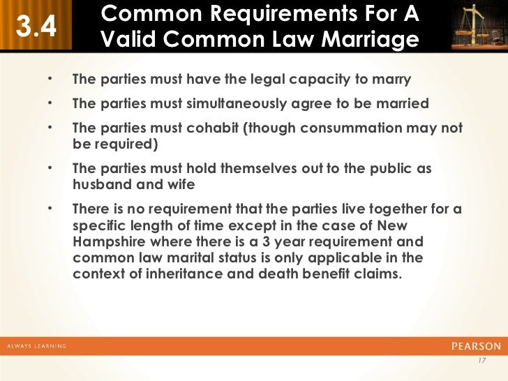 What is a common law spouse?