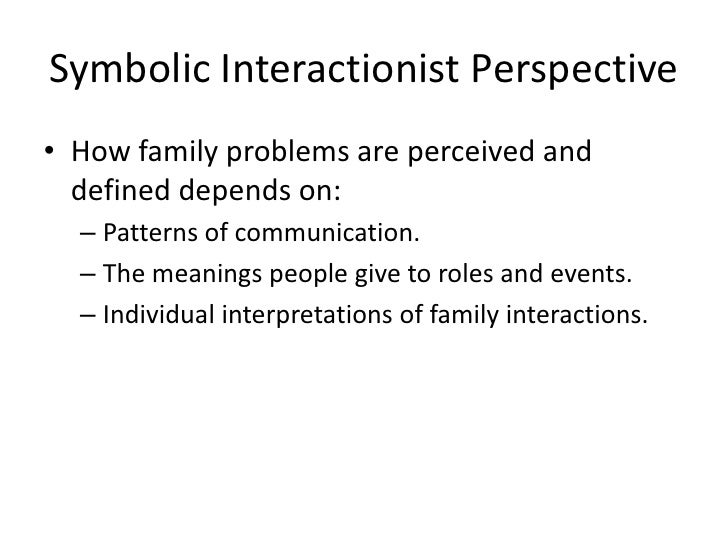 interactionist perspective