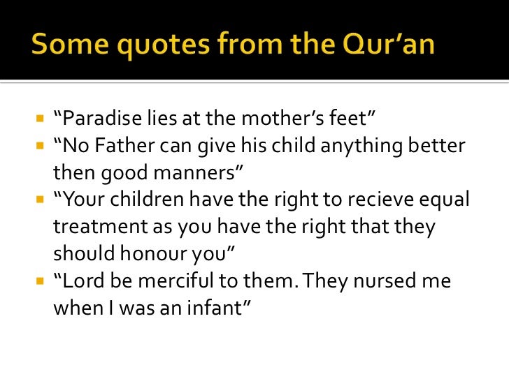 Islam Quotes Re Gcse