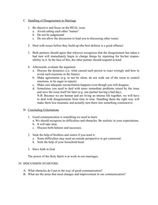 Marriage enrichment retreat1 | DOC