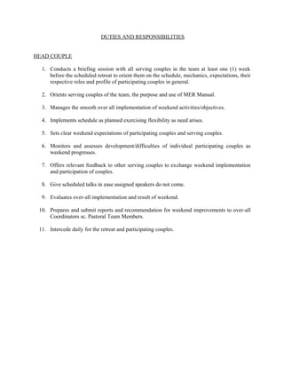 Marriage enrichment retreat1 | DOC