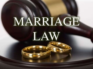 Hindu Law
MARRIAGE
 