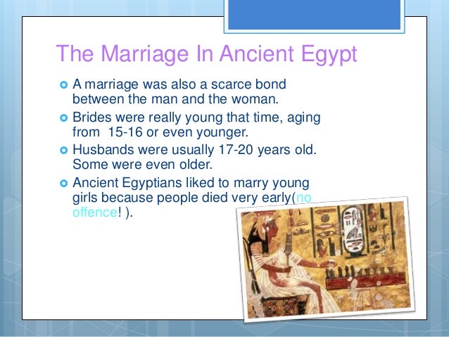 Marriage In Ancient
