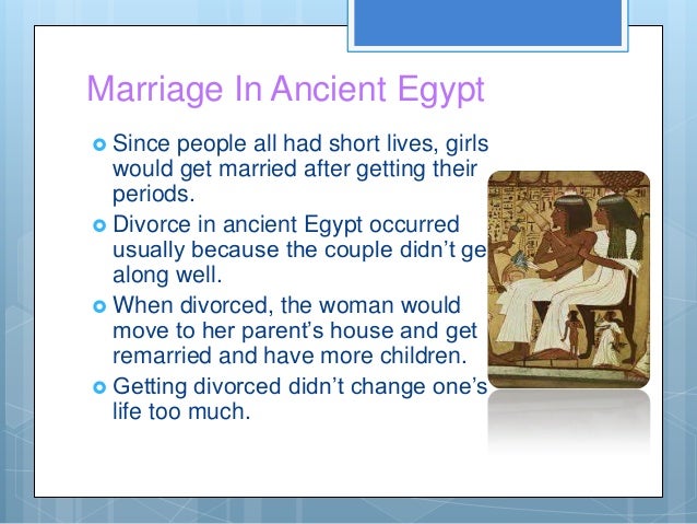 Dating and marriage customs in egypt
