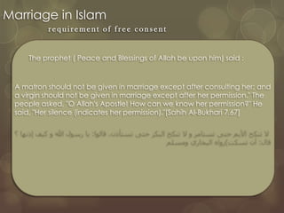 Marriage in Islam | PPTX