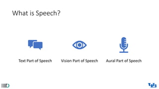 Marriage of speech, vision and natural language processing