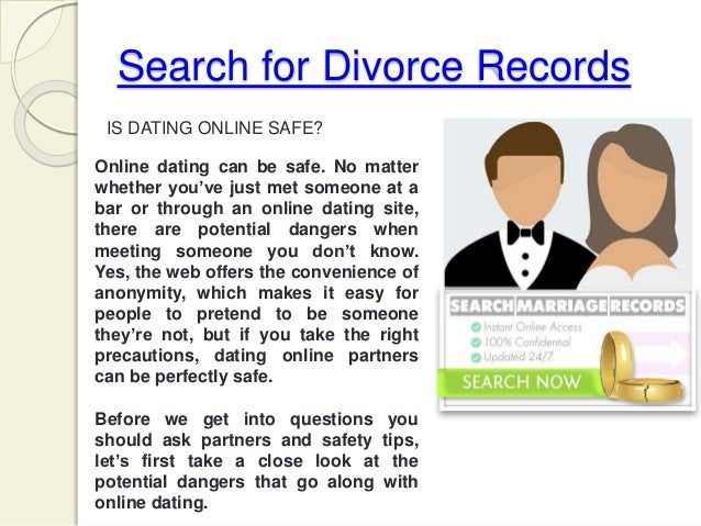 Marriage records search