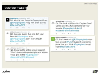 #MarriottForRPSG
CONTEST TWEETS
 