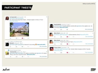 #MarriottForRPSG
PARTICIPANT TWEETS
 