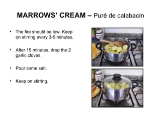 Marrows' Cream