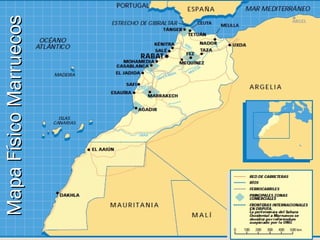 MapaFísicoMarruecosMapaFísicoMarruecos
 