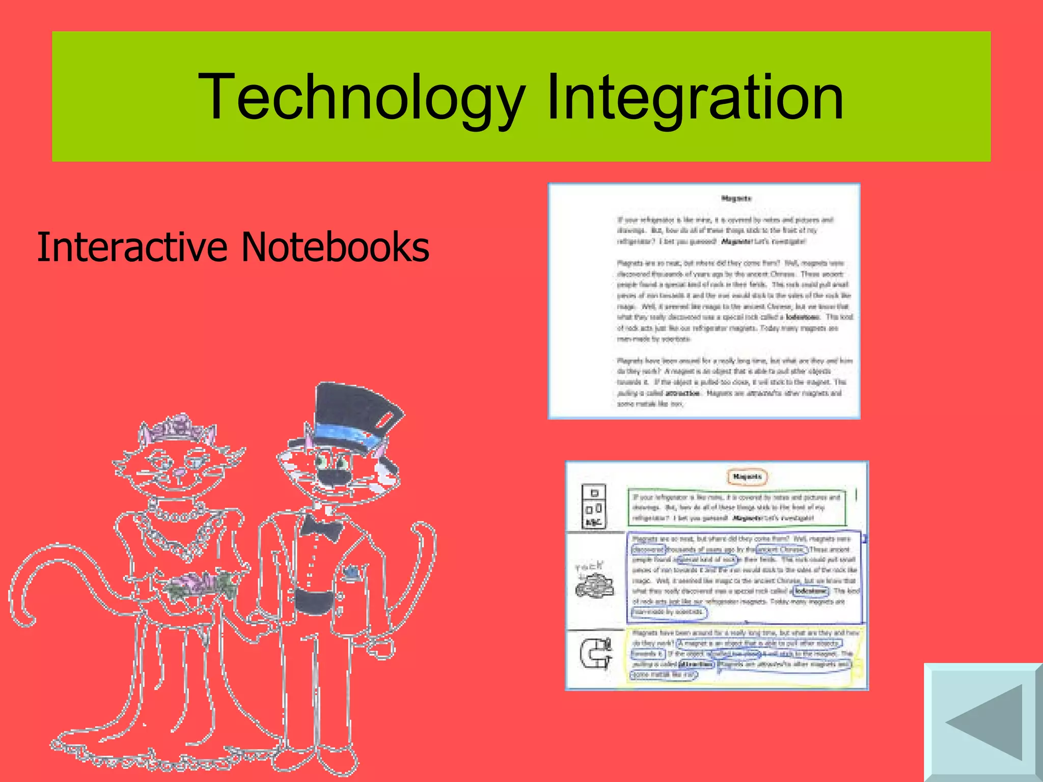 Technology Integration Interactive Notebooks 