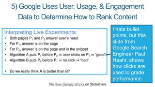 How can SEO professionals get
more value from UX?
 