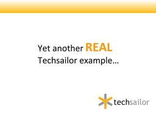 Yet another REAL
Techsailor 油
 
