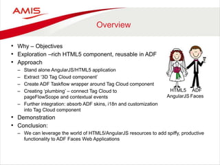 Marrying HTML5 and Angular to ADF - Oracle OpenWorld 2014 Preview