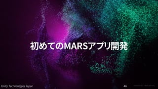 Generative Art — Made with Unity
Unity Technologies Japan 46
 