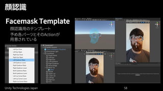 Unity Technologies Japan 58
Facemask Template
 