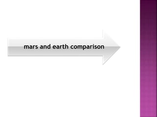 mars and earth comparison
 