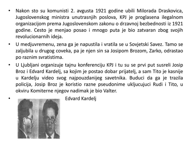 Marsal josip broz tito | PPT
