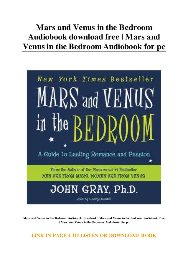 Mars And Venus In The Bedroom Audiobook Download Free Mars